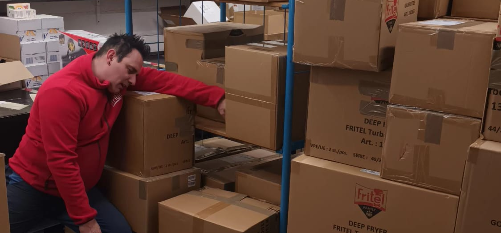 Drukte in het magazijn? Absoluut. Slordig? Nooit.